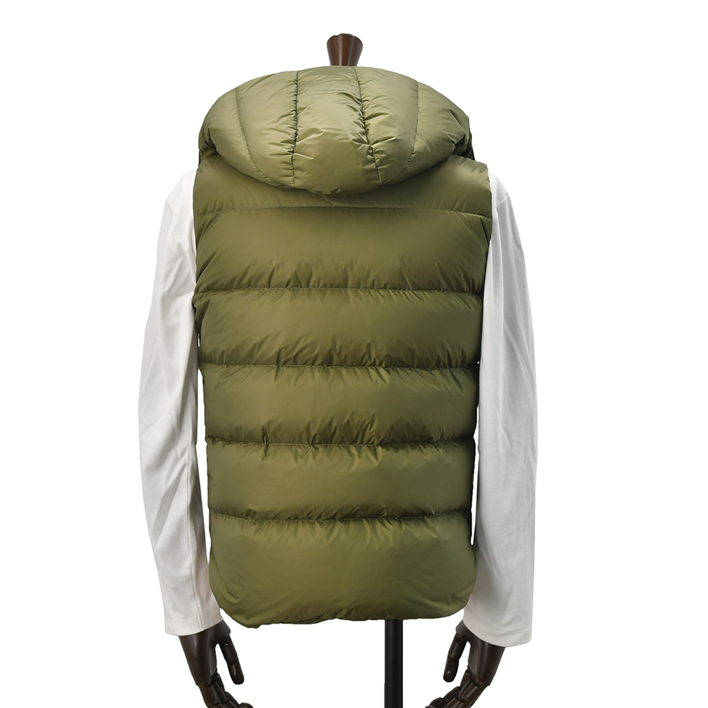 タトラス TATRAS ダウンベスト メンズ POSEIDONE ポセイドーネ カーキ