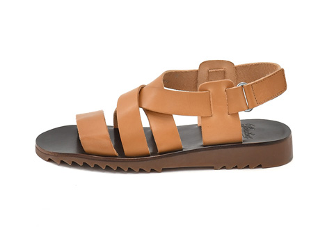 パラブーツ PARABOOT レザーサンダル メンズ ヌメア NOUMEA ナチュラル