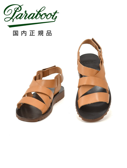 パラブーツ PARABOOT レザーサンダル メンズ ヌメア NOUMEA