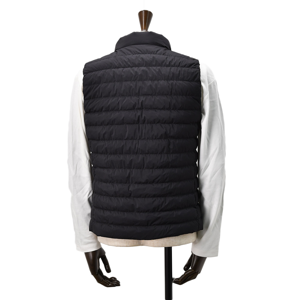 タトラス TATRAS ライトダウンベスト メンズ ORGA オルガ ブラック 黒