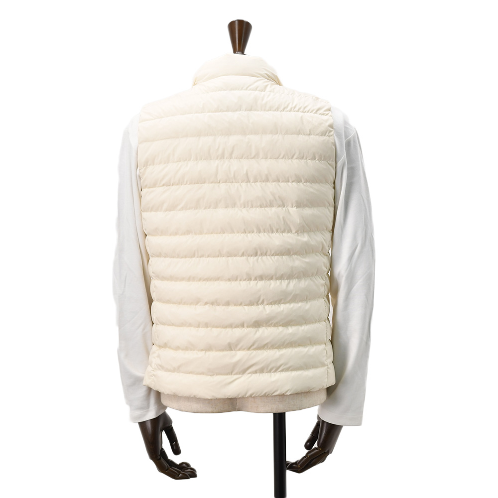 タトラス TATRAS ライトダウンベスト メンズ ORGA オルガ アイボリー