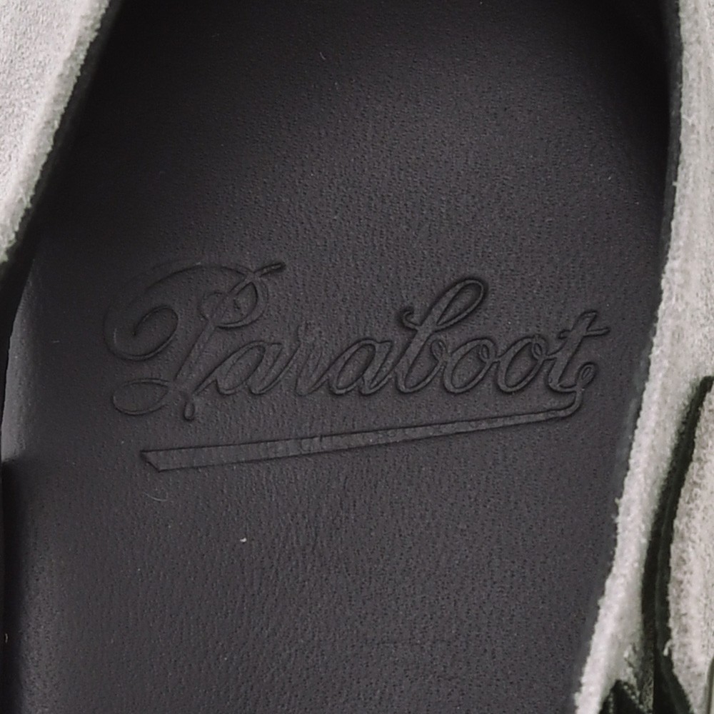 パラブーツ PARABOOT グルカサンダル メンズ PACIFIC パシフィック ライトグレー ベロアスエード SPORTソール グラディエーター ストラップ調節 国内正規品の画像