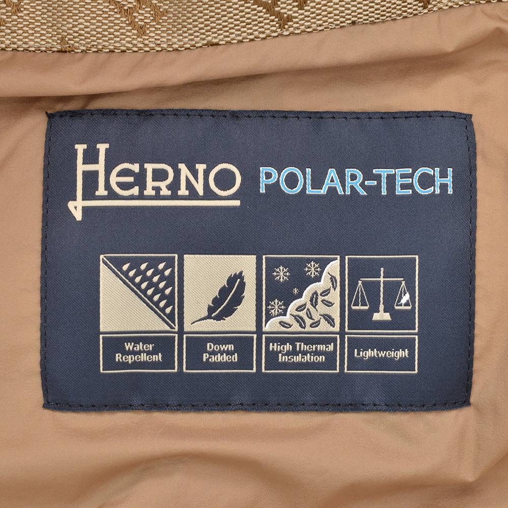 ヘルノ HERNO ダウンジャケット メンズ PI001019U POLAR-TECH ポーラテック 撥水ナイロン オレンジ マウンテンブルゾン ネックファー 国内正規品｜deradera｜10