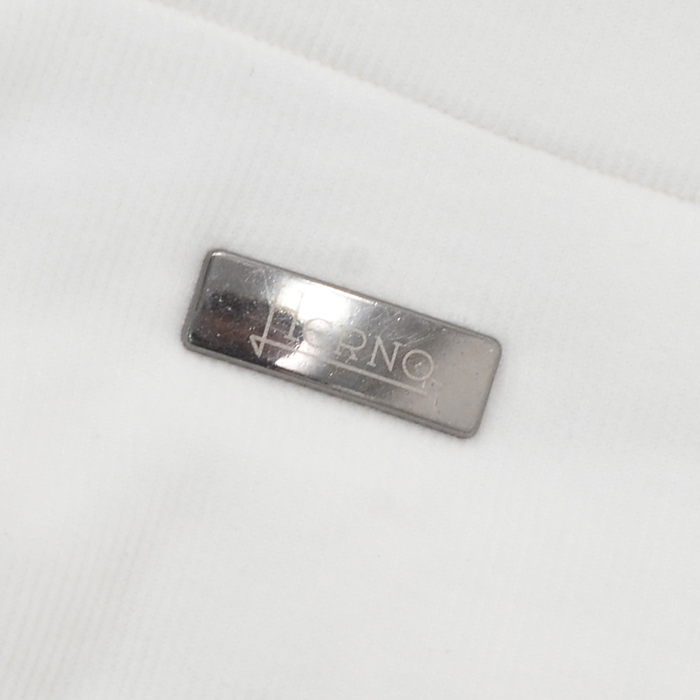 ヘルノリゾート　HERNO RESORT ダウンジャケット メンズ ブルゾン PI00106UR コーデュロイ  コットン100% ホワイト 白 レギュラーフィット 国内正規品の画像
