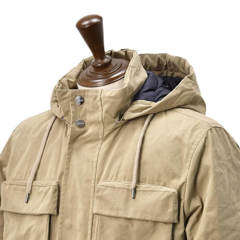 HERNO（ヘルノ） HERNO M-65ダウンブルゾン メンズ サブゼロシリーズ