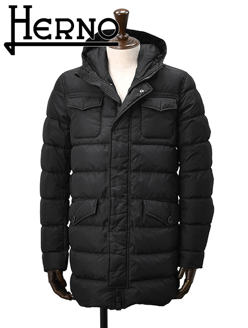 美品✨HERNO ヘルノ POLAR-TECH ダウンジャケット M-65型 HERNO（ヘルノ） メンズダウンジャケット POLAR-TECH ポーラテック
