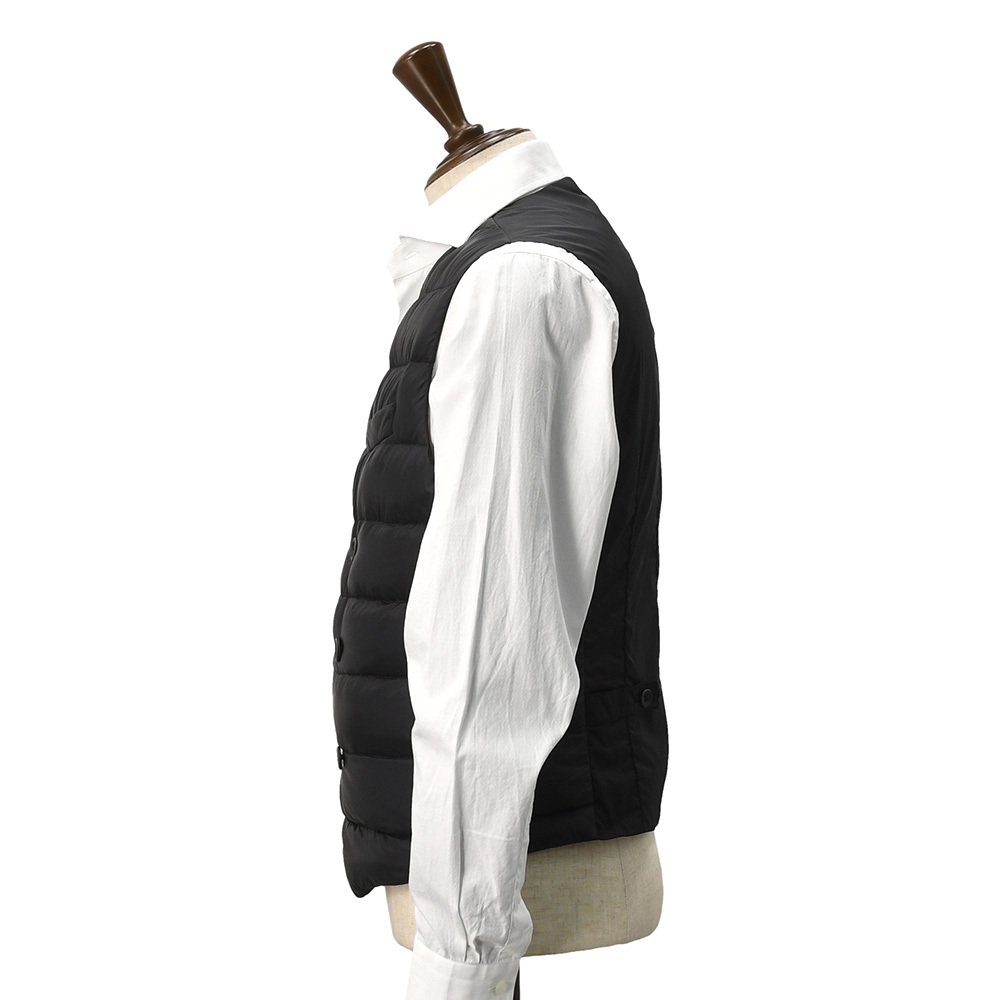 HERNO（ヘルノ） メンズ インナーダウンベスト ナイロンウルトラライト