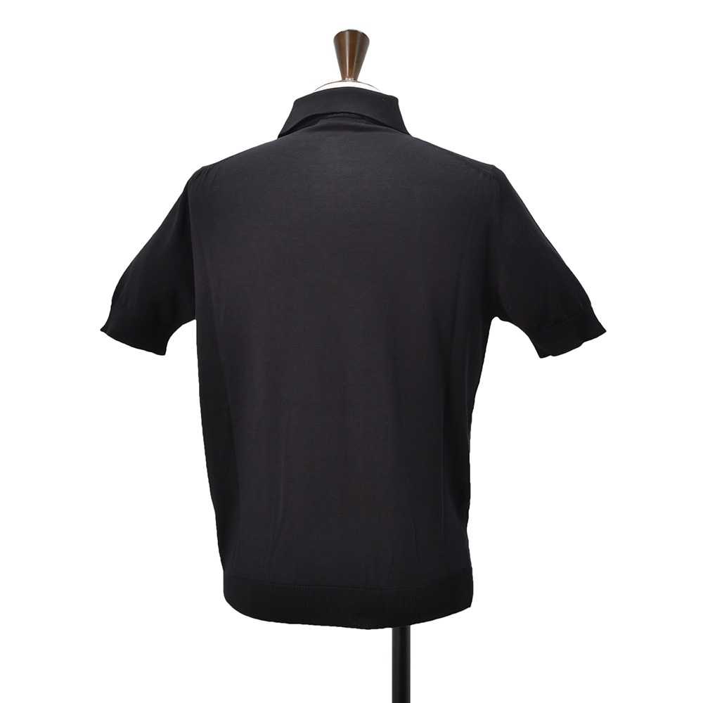 [新品未使用]フィリッポデローレンティス ニットポロシャツ 長袖 46 FILIPPO DE LAURENTIIS(フィリッポ・デ・ローレンティス)｜心地