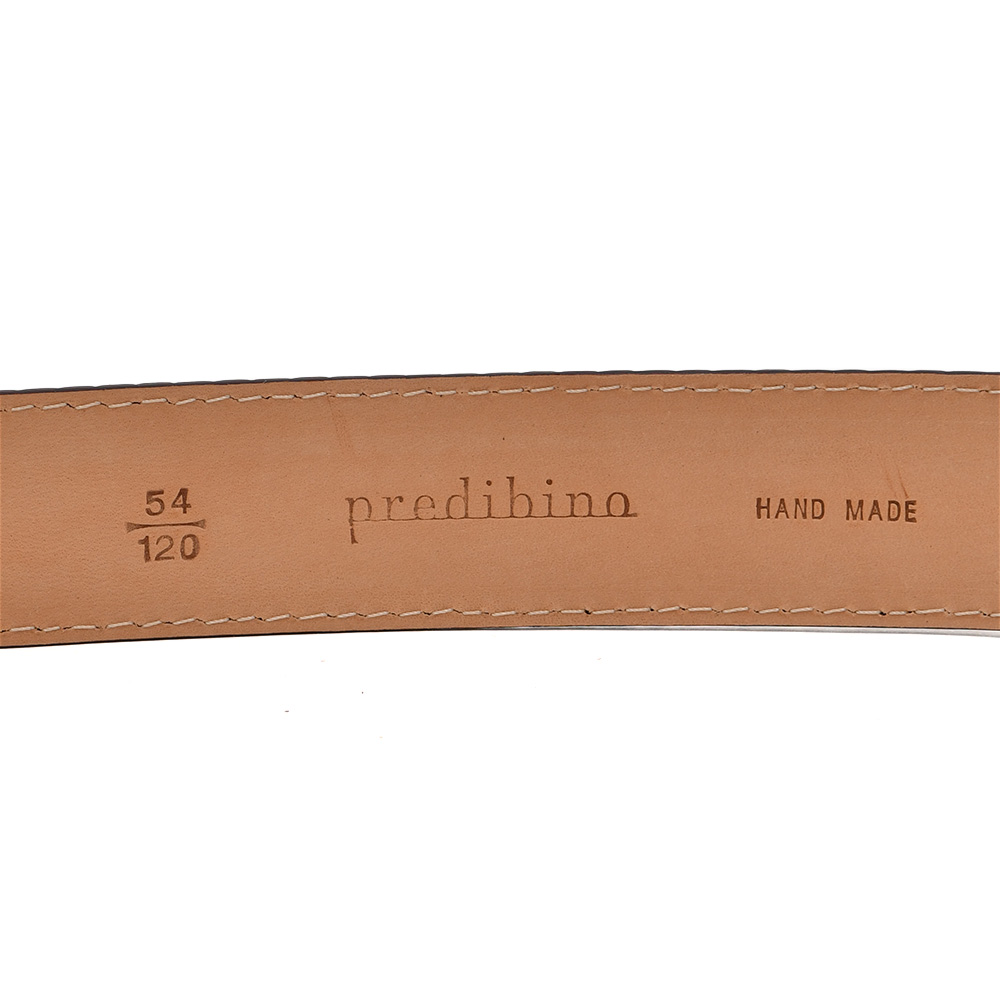 プレディビーノ Predibino レザーベルト メンズ 編み込みデザイン