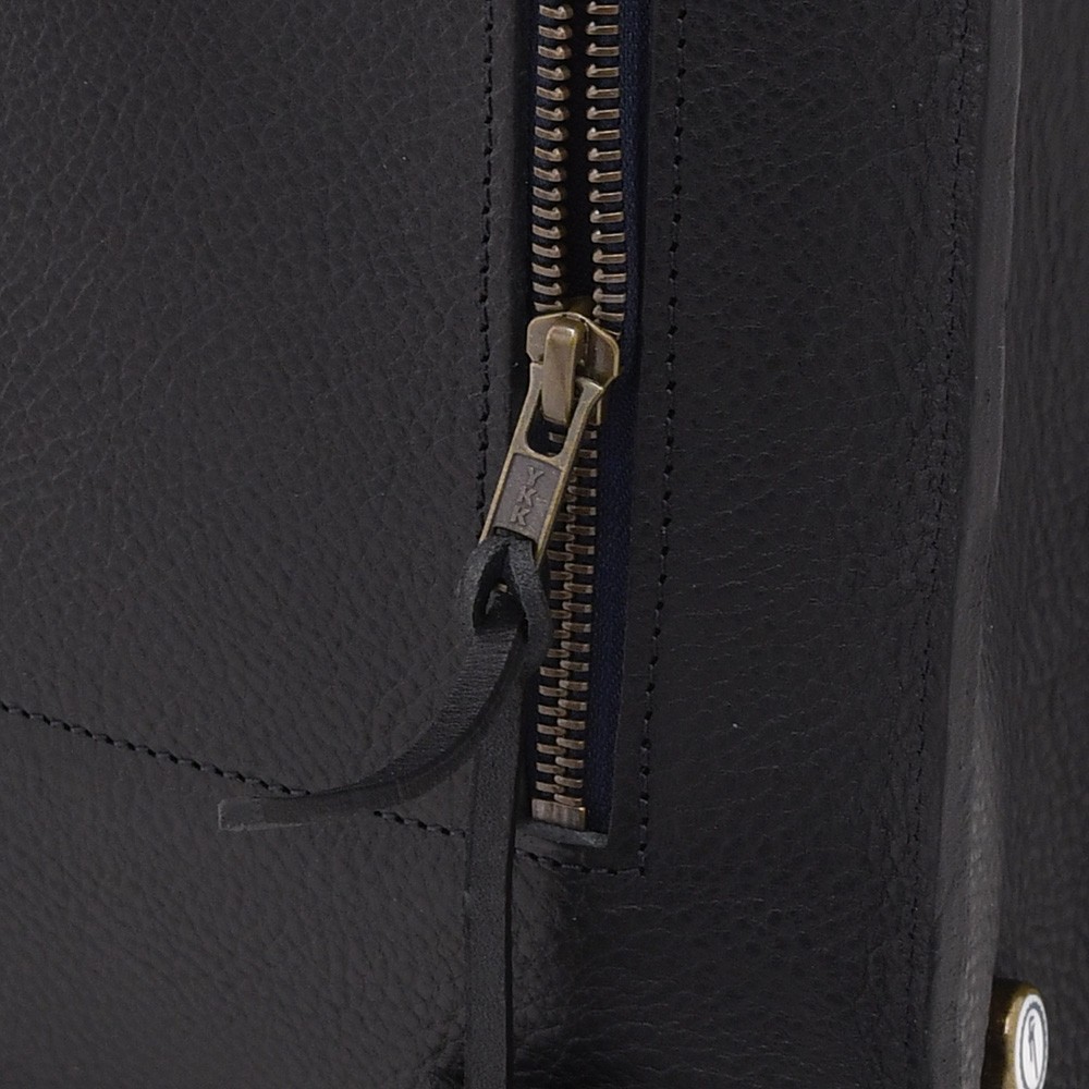 ブルー ドゥ シャフ Bleu de chauffe バックパック メンズ PUNCHO プンチョ オーガニックレザー ブラック 黒 本革リュック フランス製 国内正規品の画像