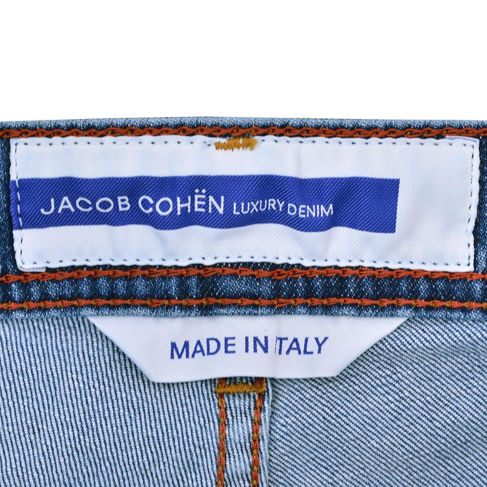 ヤコブコーエン JACOB COHEN デニムパンツ メンズ BARD バードモデル ブルーウォッシュデニム スリムストレート ヴィンテージ加工 国内正規品の画像