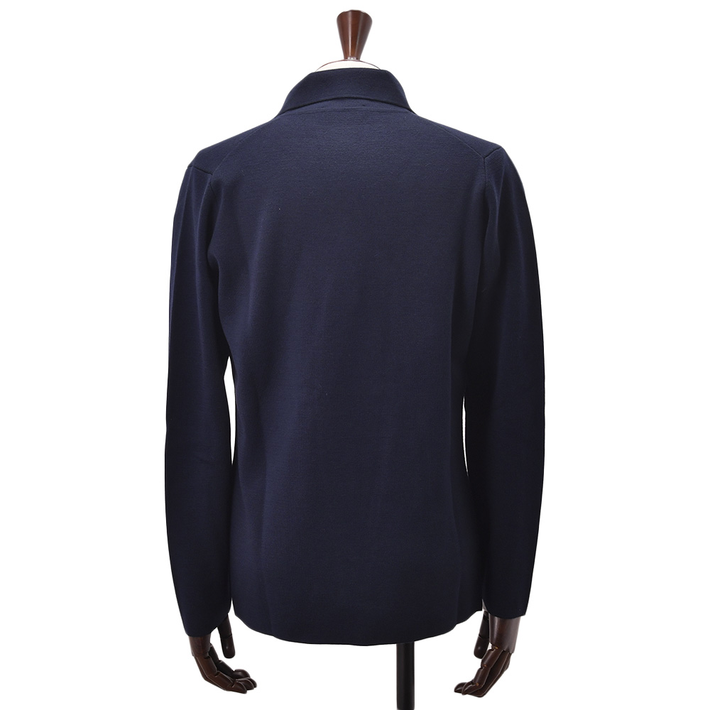 【美品】 フィリッポデローレンティス ニットジャケット 48 メリノウール フィリッポ デ ローレンティス FILIPPO DE LAURENTIIS ニット