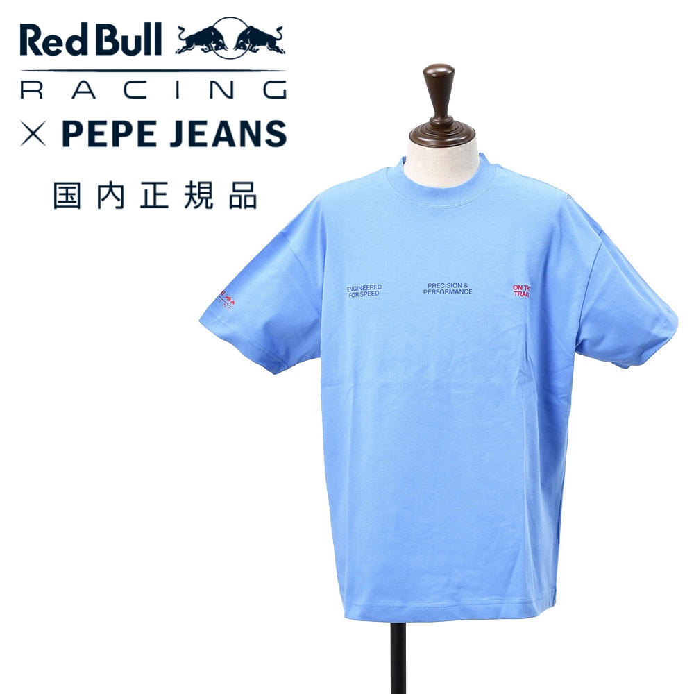 �؂؃W�[���Y×���b�h�u�� ���[�V���O Pepe Jeans×Red Bull RACING ����T�V���c �����Y �~�h���I���X �R�b�g�� ���C�g�u���[ �o�b�N�v�����g �������K�i