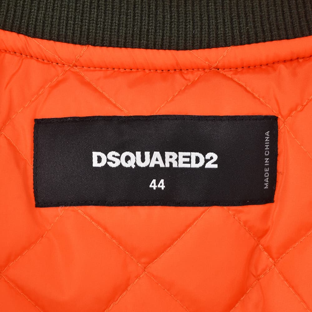 DSQUARED2（ディースクエアード） 中綿ブルゾン メンズ MA-1 ナイロン