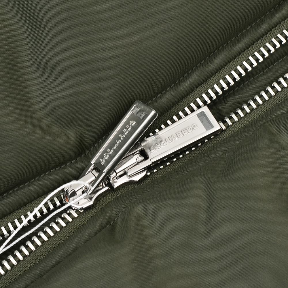 DSQUARED2（ディースクエアード） 中綿ブルゾン メンズ MA-1 ナイロン