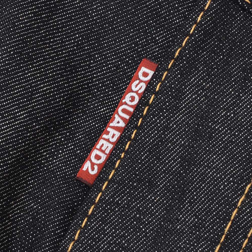 ディースクエアード DSQUARED2 ジーンズ メンズ デニム 642JEAN コットンポリ ブラックウォッシュ 黒 ストレート S71LB1696 微ストレッチ 国内正規品の画像