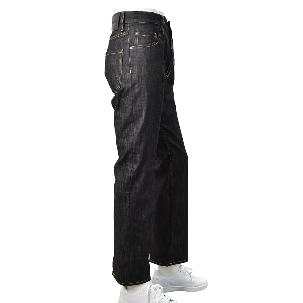 ディースクエアード DSQUARED2 ジーンズ メンズ デニム 642JEAN コットンポリ ブラックウォッシュ 黒 ストレート S71LB1696 微ストレッチ 国内正規品の画像