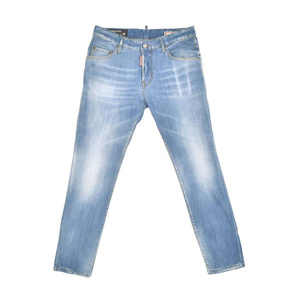 DSQUARED2 ライトブルーデニムパンツ 48 DSQUARED2（ディースクエアード） ジーンズ Teddy Jean S74LB1854