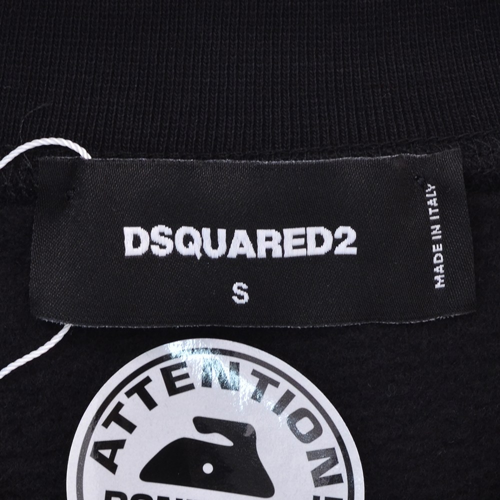 D SQUARED2 ロゴ プリント クルーネック 長袖 スウェット DSQUARED2 (ディースクエアード) ロゴプリント クルーネック