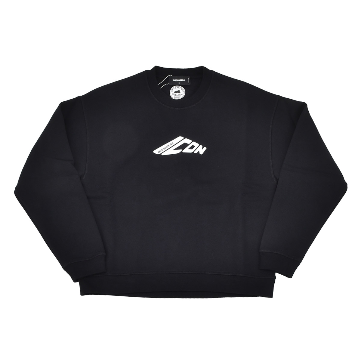 DSQUARED2 ICON ブラック スウェット DSQUARED2 ディースクエアード スウェット ICON SPRAY