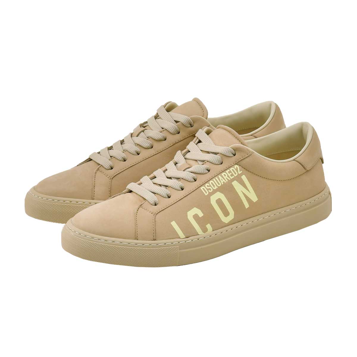 ★送関込み★ DSquared2 Cassetta レザースニーカー DSQUARED2 ディースクエアード レザースニーカー メンズ
