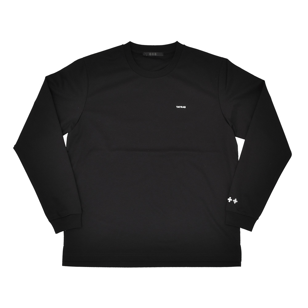 【国内即発】TATRAS★SICADO シカード メンズ長袖Tシャツ mtat25s8196-black.jpg