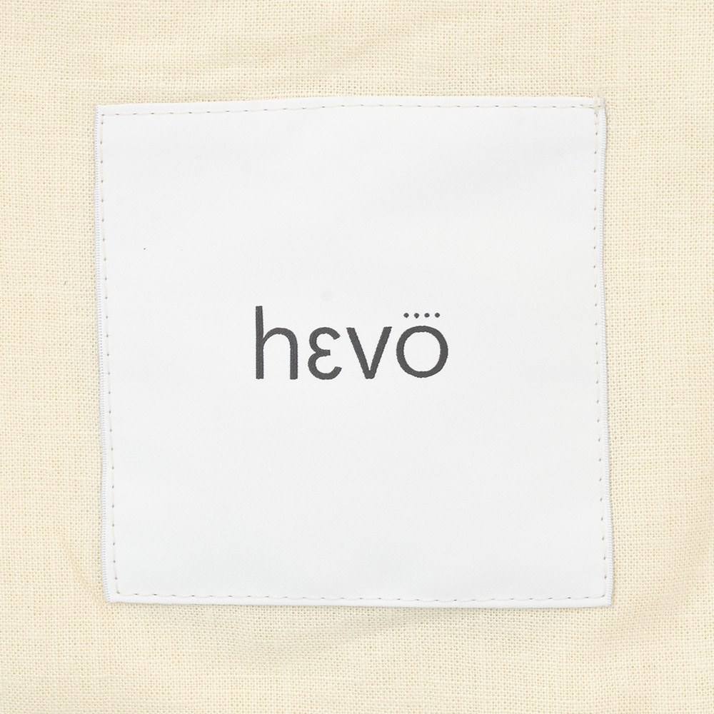 イーヴォ HEVO シャツアウター メンズ ワークブルゾン SPECCHIOLLA スペッキオッラ  リネンレーヨン アイボリー 白 リラックスフィット 国内正規品の画像