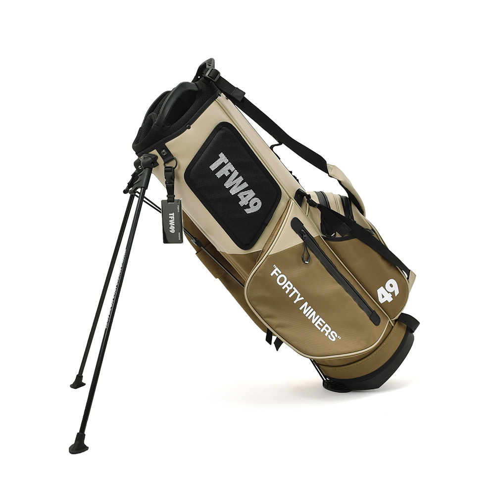 キャディバッグ（色：ブラウン系）｜ゴルフ用バッグ｜ゴルフ｜スポーツ