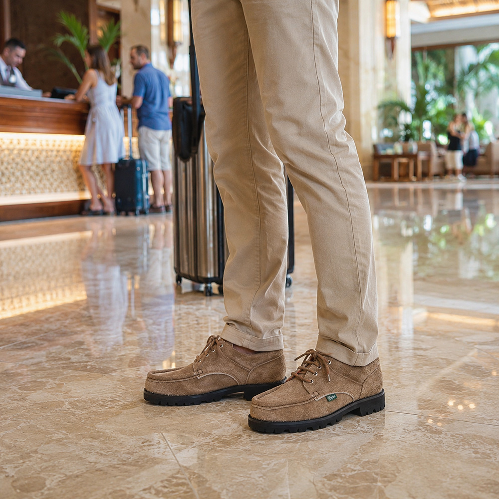 Paraboot（パラブーツ） PARABOOT Uチップシューズ メンズ モカシン