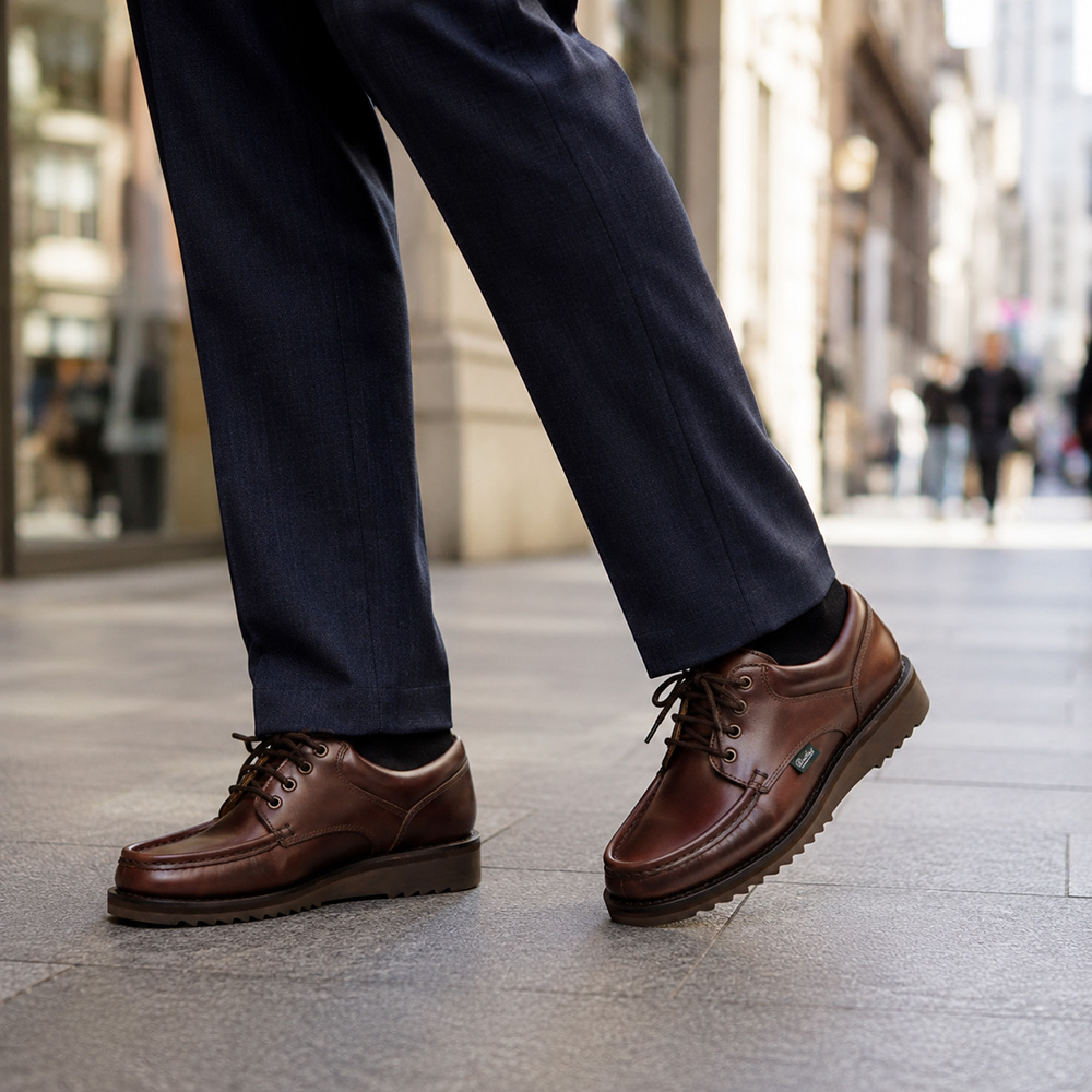 パラブーツ PARABOOT モカシン メンズ THIERS ティエール Uチップ