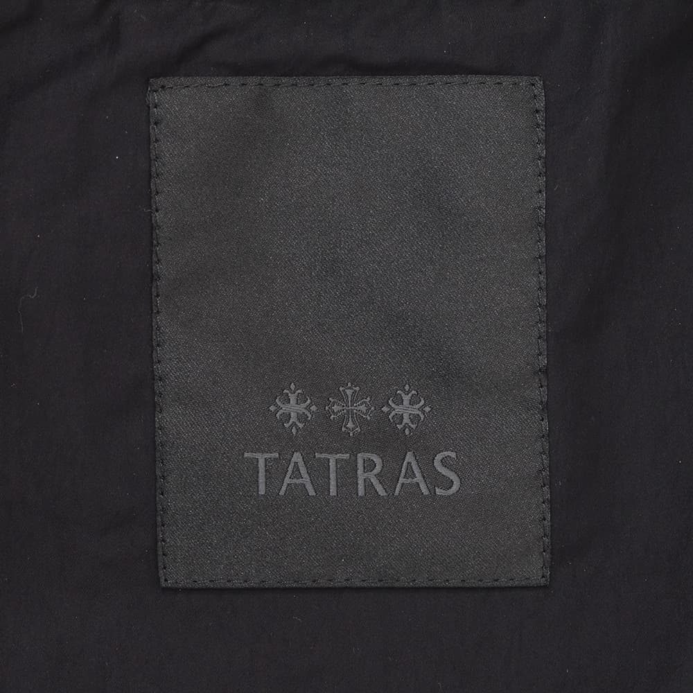 タトラス TATRAS MA-1型ブルゾン メンズ トモリ TOMORI フライトジャケット ワッシャー風高密度ナイロン ブラック 黒 リラックスフィット 国内正規品の画像