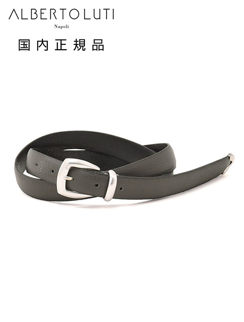 アルベルト ルティ ALBERTO LUTI レザーベルト メンズ プンターレ 鹿革 