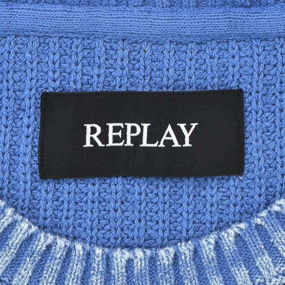 リプレイ REPLAY コットンニット メンズ サマーセーター ロング