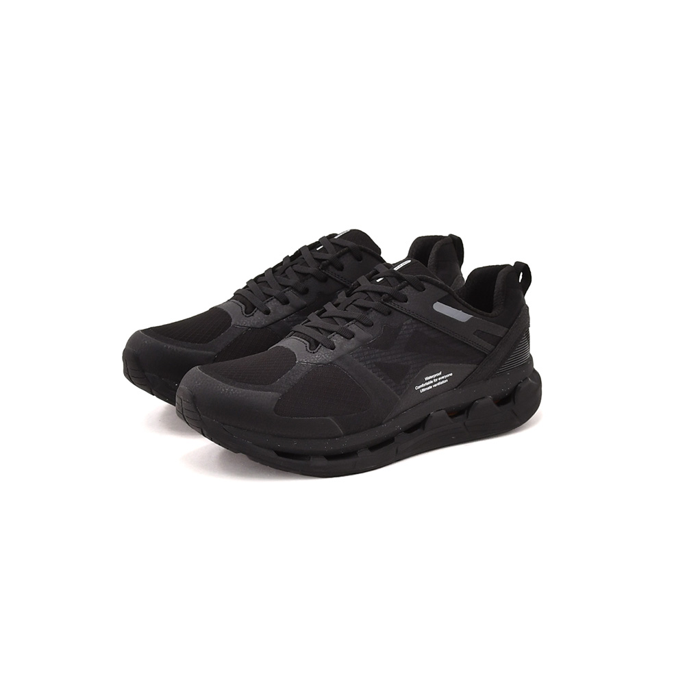 モイスルー360 MOISTHROUGH360 防水スニーカー メンズ VENTIRIS ヴェンティリス リサイクルメッシュブラック 黒 通気防水機能 でらでら 公式ブランド |  | 01