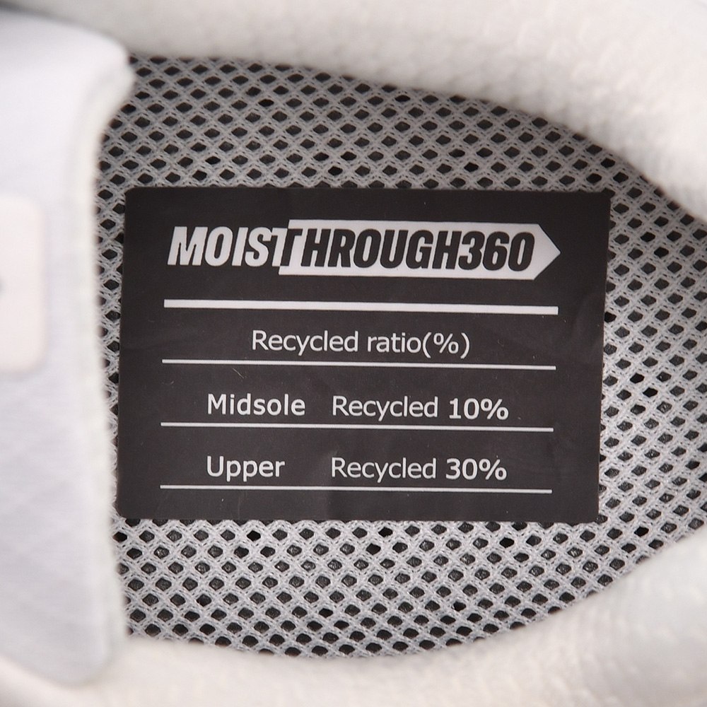 モイスルー360 MOISTHROUGH360 防水スニーカー メンズ VENTIRIS ヴェンティリス リサイクルメッシュホワイト 白 通気防水機能 でらでら 公式ブランド |  | 10