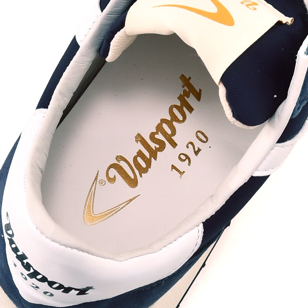 ヴァルスポルト Valsport スニーカー メンズ ローカットシューズ START HERITAGE ナイロン×スエード ネイビー 日本別注 ブーメランアイコン 国内正規品の画像