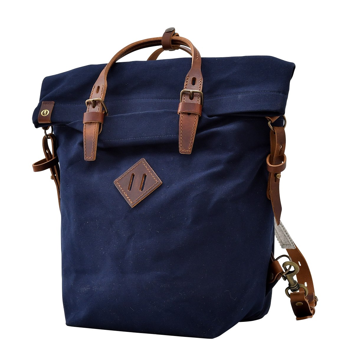 ブルー ドゥ シャフ Bleu de chauffe バックパック メンズ WOODY S 25l ウッディ コットンキャンバス ネイビーブルー Sサイズ 国内正規品 でらでら 公式ブランドの画像
