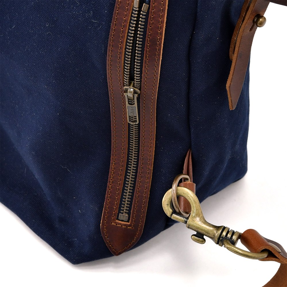 ブルー ドゥ シャフ Bleu de chauffe バックパック メンズ WOODY S 25l ウッディ コットンキャンバス ネイビーブルー Sサイズ 国内正規品 でらでら 公式ブランドの画像