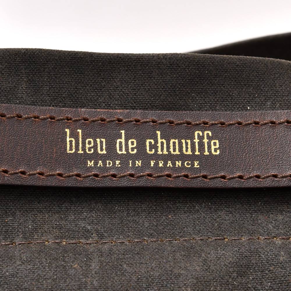 ブルー ドゥ シャフ Bleu de chauffe トートバッグ メンズ ZINNIA  軽量キャンバス カーキ 調節可能ストラップ 国内正規品 でらでら 公式ブランドの画像