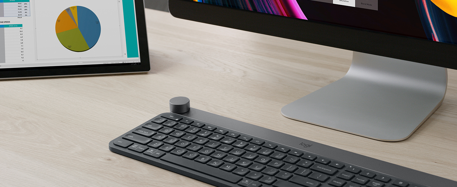 ロジテック Logitech Craft ワイヤレスキーボード 無線 Bluetooth