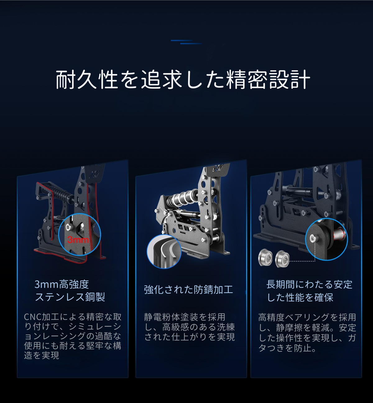 Simnet Racing SP Pro ロードセルペダル : DELESHOP - 通販 - Yahoo 