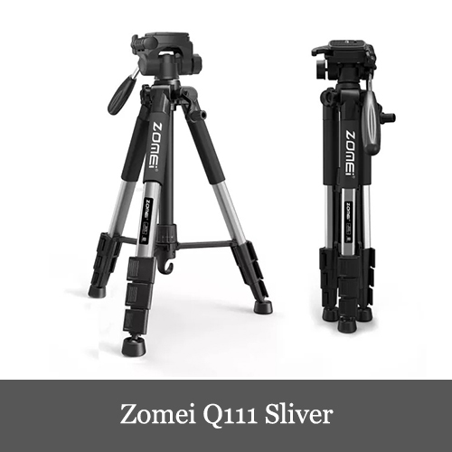 Zomei Q111 三脚 軽量アルミ製 4段 3WAY 雲台 キャリングバッグ付き　Canon Nikon Sony一眼レフビデオカメラなど用｜dereshop｜06