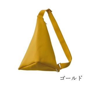 柔らか五泉ニット素材の三角サコッシュ　日本製 メンズ レディース ボディバッグ 軽量