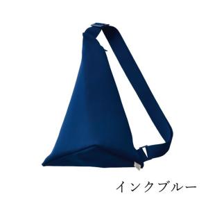 柔らか五泉ニット素材の三角サコッシュ　日本製 メンズ レディース ボディバッグ 軽量