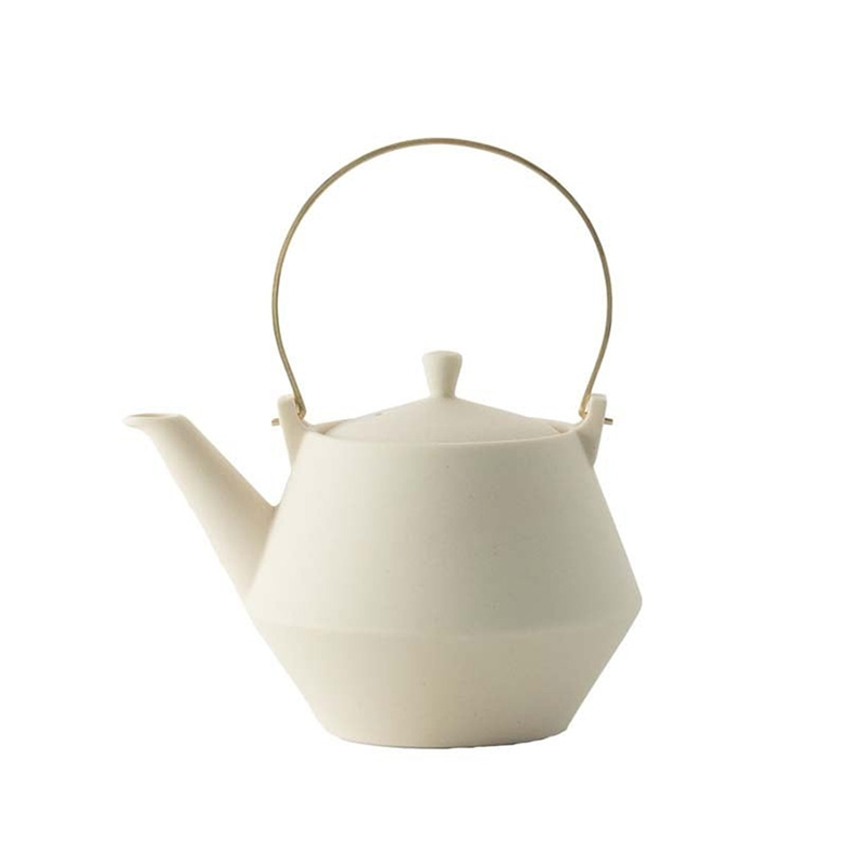 期間限定ポイントUP おしゃれな 土瓶 急須 煎茶2杯分 美濃焼 Frustum