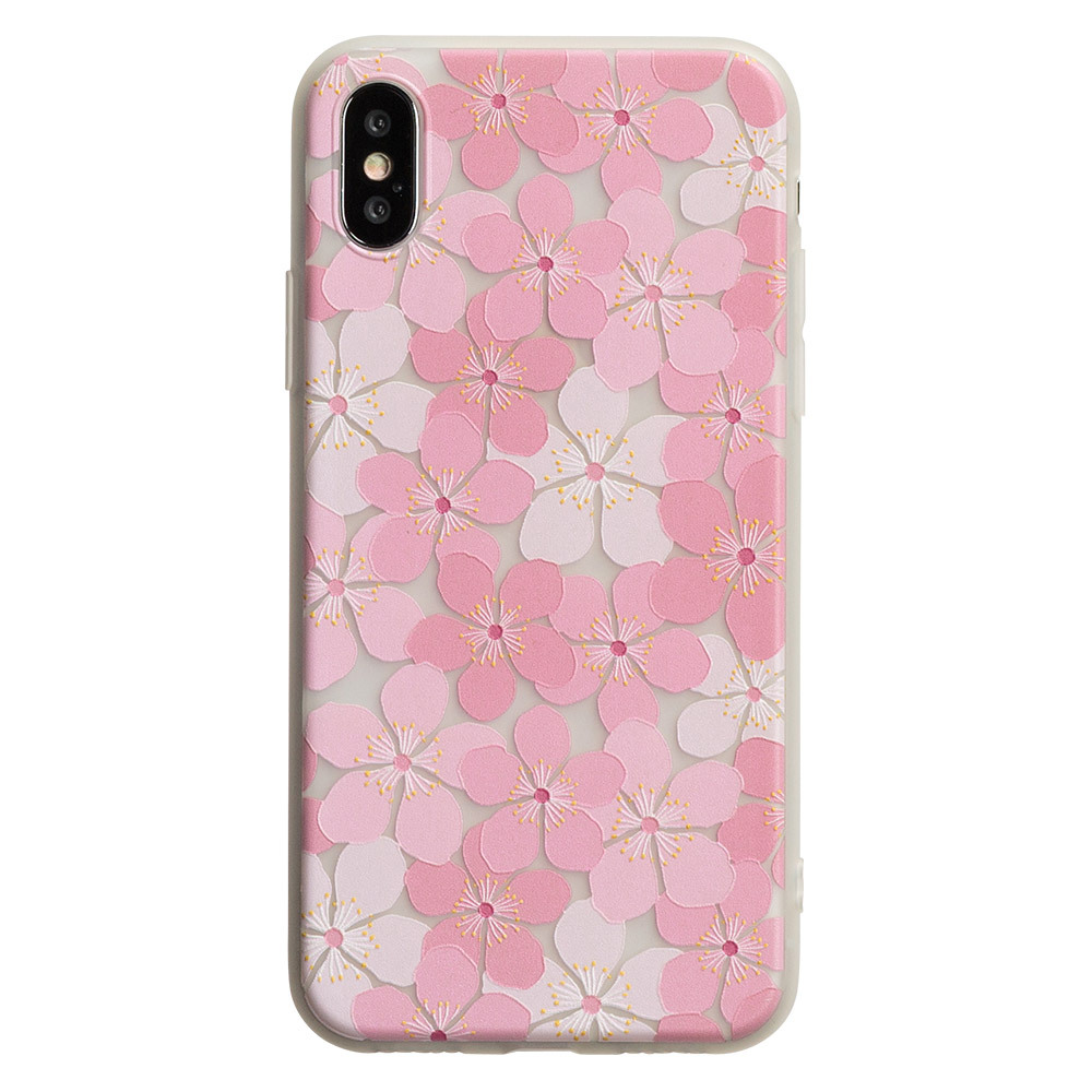 iPhone11 ケース XR スマホケース iPhone iPhoneケース かわいい 桜 ボタニ...