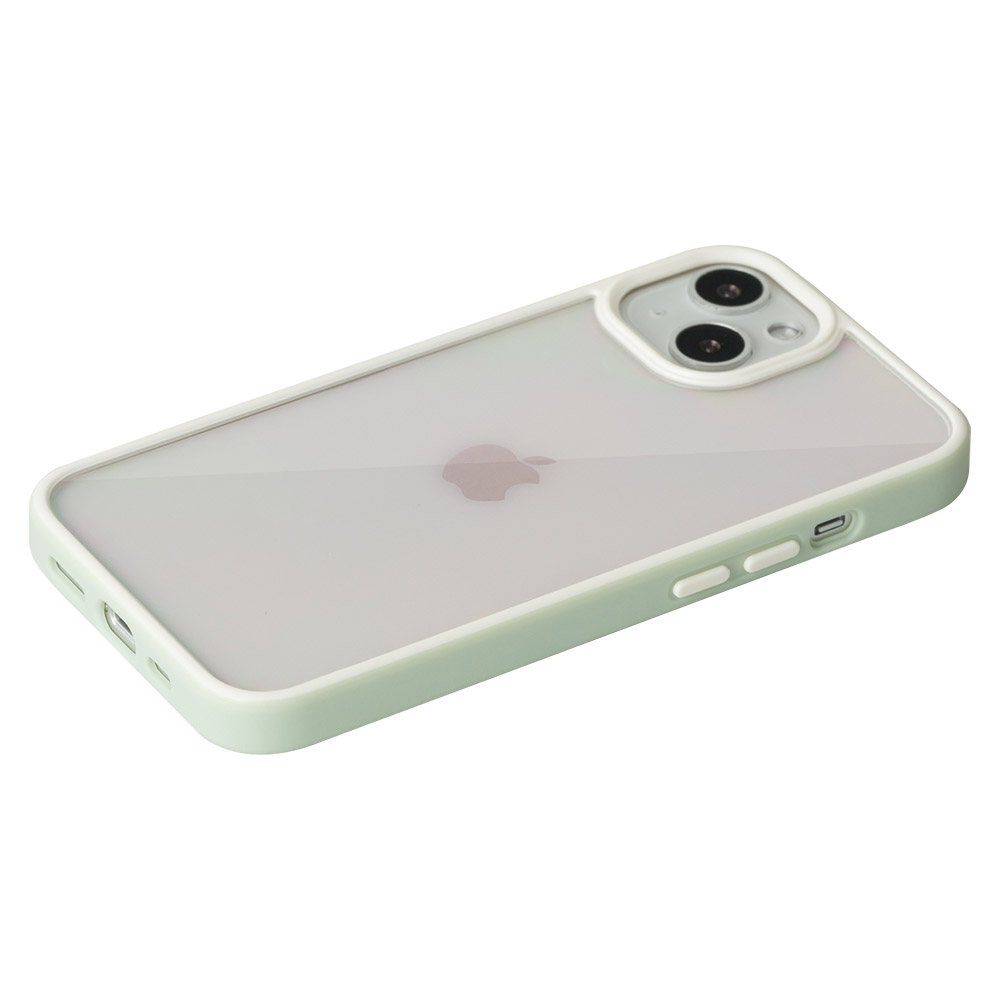 iPhone14 ケース クリア iPhone13 ケース iPhone おしゃれ 韓国 ケース かわいい 可愛い アイフォン 13 ケース 透明 ペールカラー 耐衝撃 「アイフィール」｜designmobile｜04