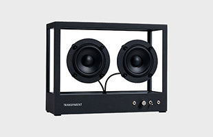SMALL TRANSPARENT SPEAKERはストックホルム発のサステナブルなbluetoothスピーカーです