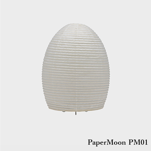 paper moon 03 内田繁 和紙照明① Paper Moon Lamp 03 | ペーパームーン03 by Shigeru Uchida– Generate