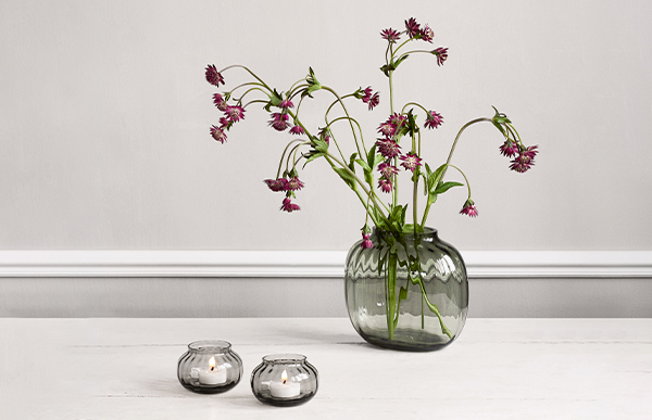 HOLMEGAARD ホルムガード プリムラ 17.5cm オーバル クリア 花瓶